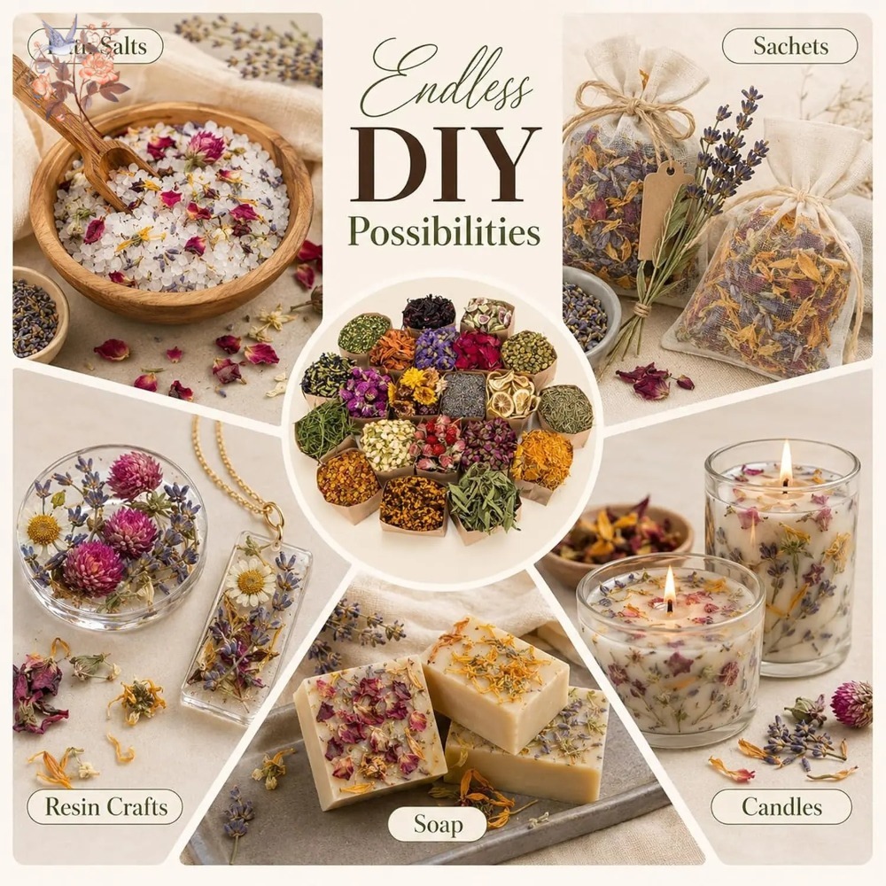 Kit di Erbe Essiccate e Fiori  - Perfume Fragrance Soap recensione e prezzo