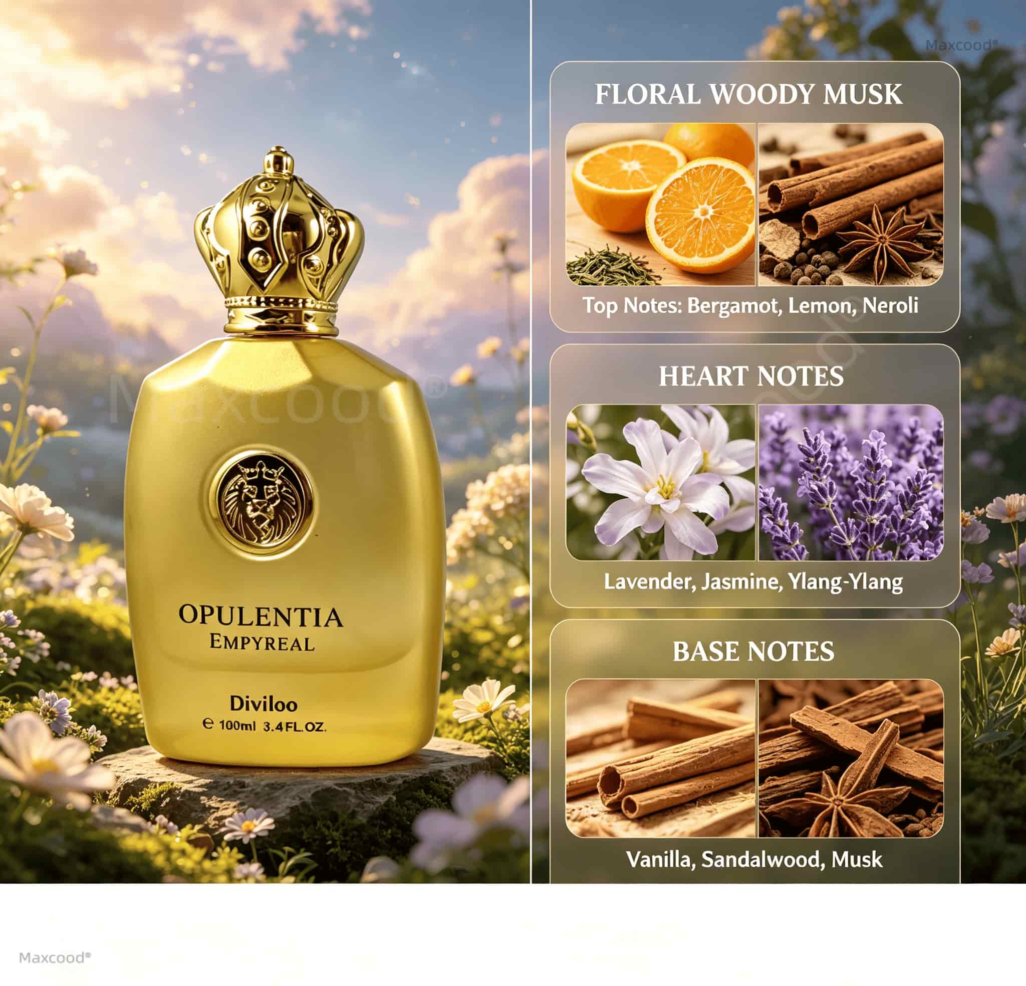 Note floreali, legnose e musch - Perfume Luxury Fragrance recensione e prezzo