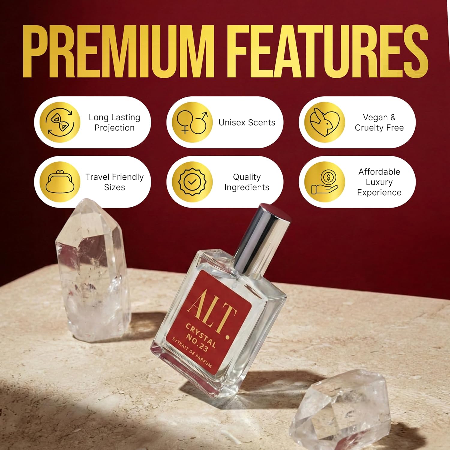 ALT. FRAGRANZE Crystal No. 23  - Perfume Jasmine Fragrance recensione e prezzo