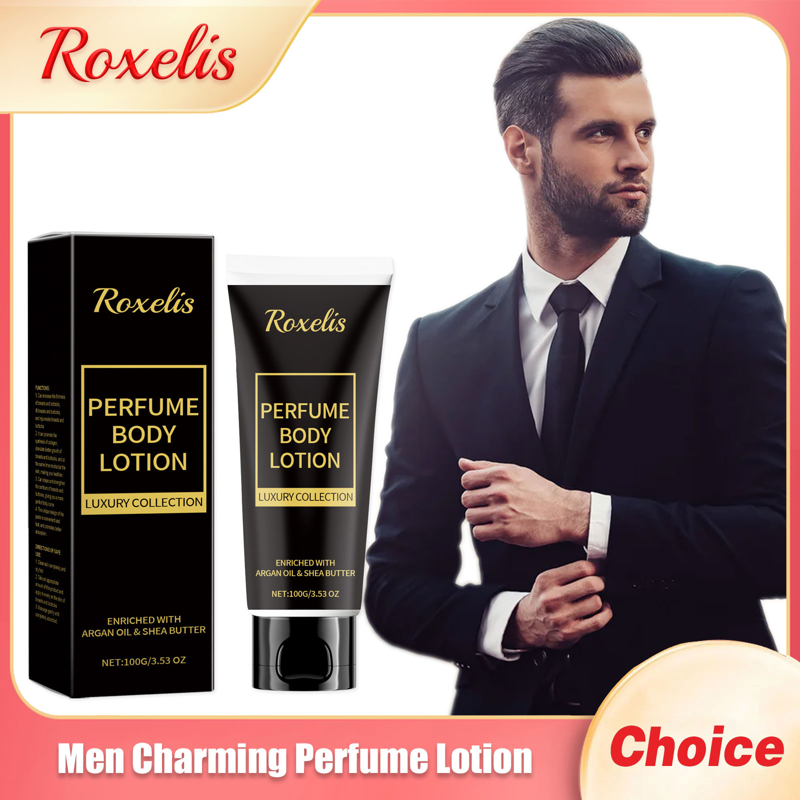 Lozione Profumata per Uomo, Fr - Perfume Fragrance Body Lotion recensione e prezzo