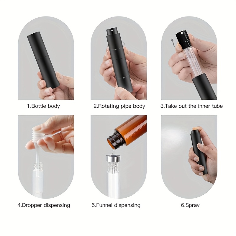Set di 3 flaconi spray da viag - Perfume Fragrance Ingredients recensione e prezzo