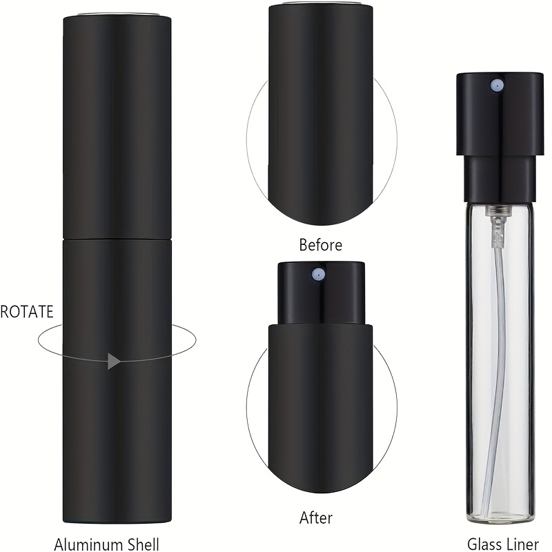 Set di 3 flaconi spray da viag - Perfume Fragrance Ingredients recensione e prezzo